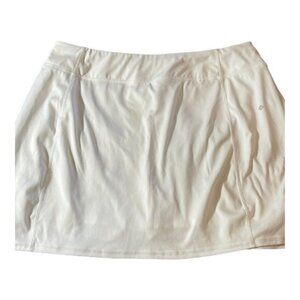 Tangerine White Skort Gym Athletic Tennis Golf EUC Size XXL #4507
